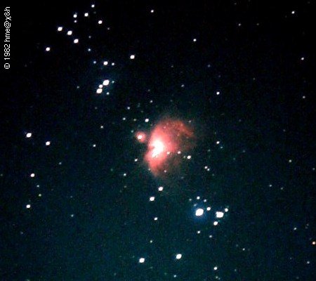 red emission nebula