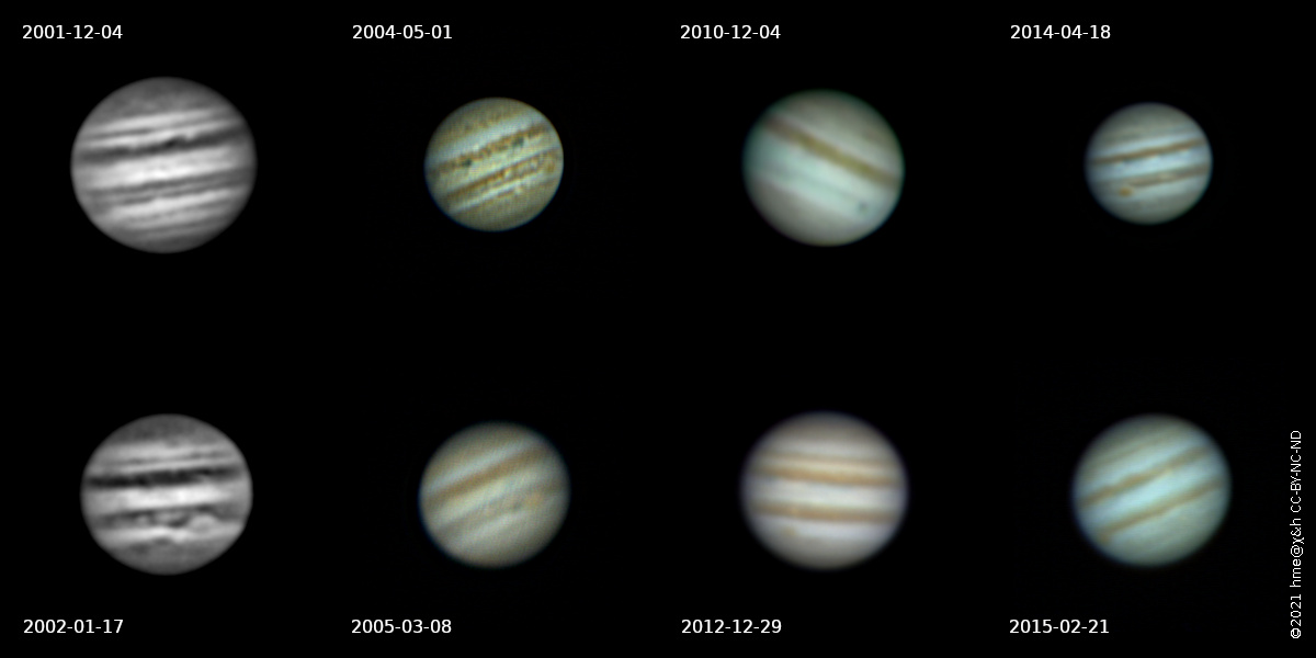 surface detail on Jupiter