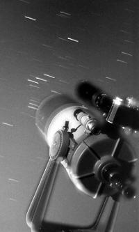 camera piggyback on telescope