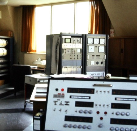 control room with Argus processor